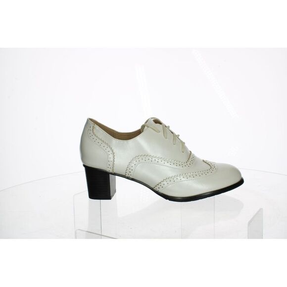 Odema Womens Ivory Booties EUR 41 Medium (B, M) - Picture 1 of 4